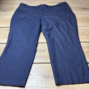 Women’s Talbots Lightweight Denim Chatham Ankle Pants Size 14